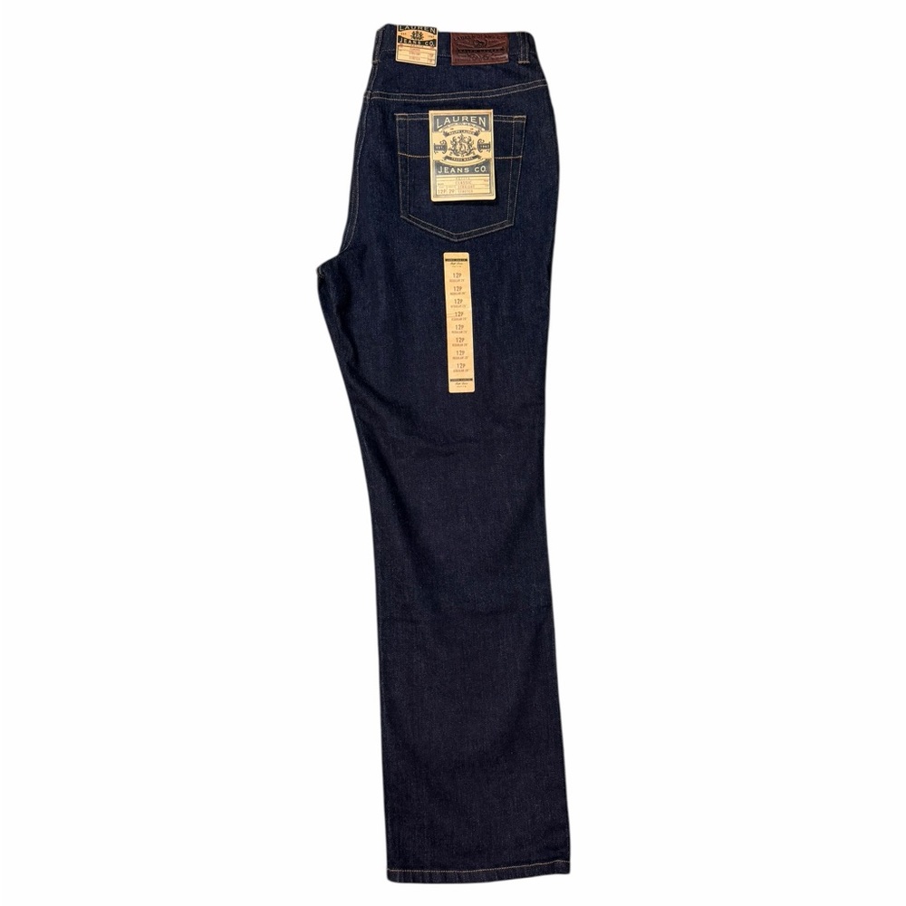Ralph Lauren Women's Indigo Straight Leg Jeans - Picture 3 of 8